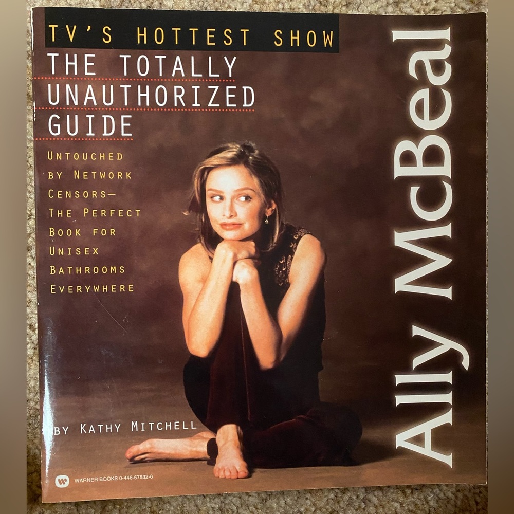 Ally McBeal, The Totally Unauthorized Guide, printed 1998, in “new” condition